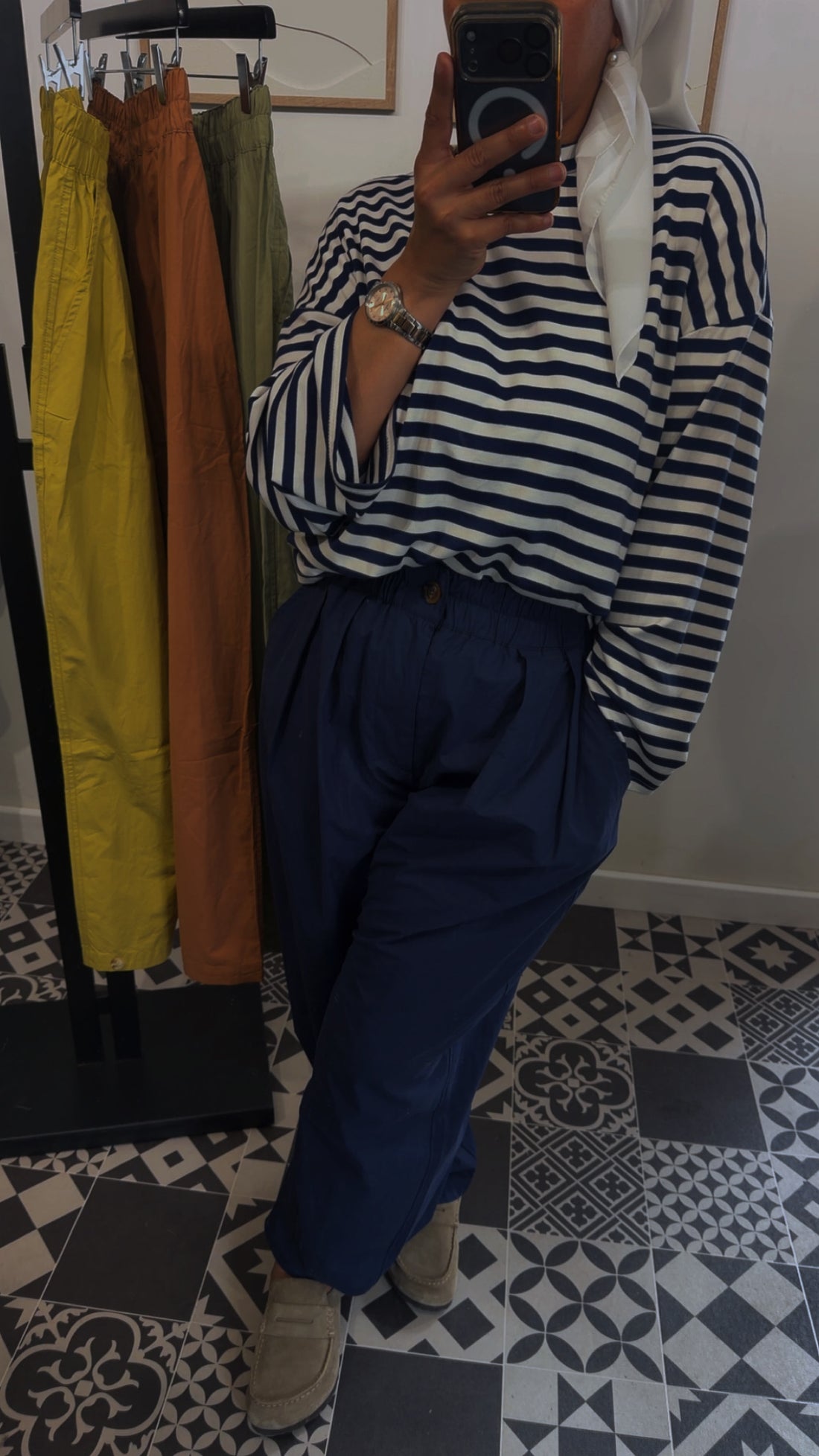 Pantalon coton