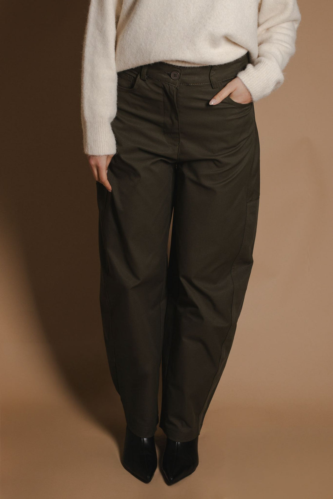 Pantalon barrel